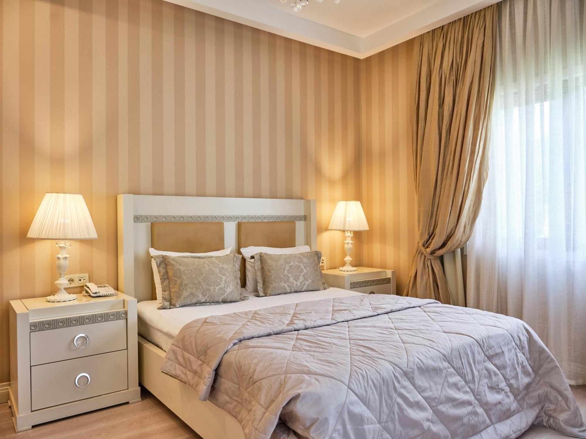 Qafqaz Riverside Hotel Gabala Exterior foto A bedroom