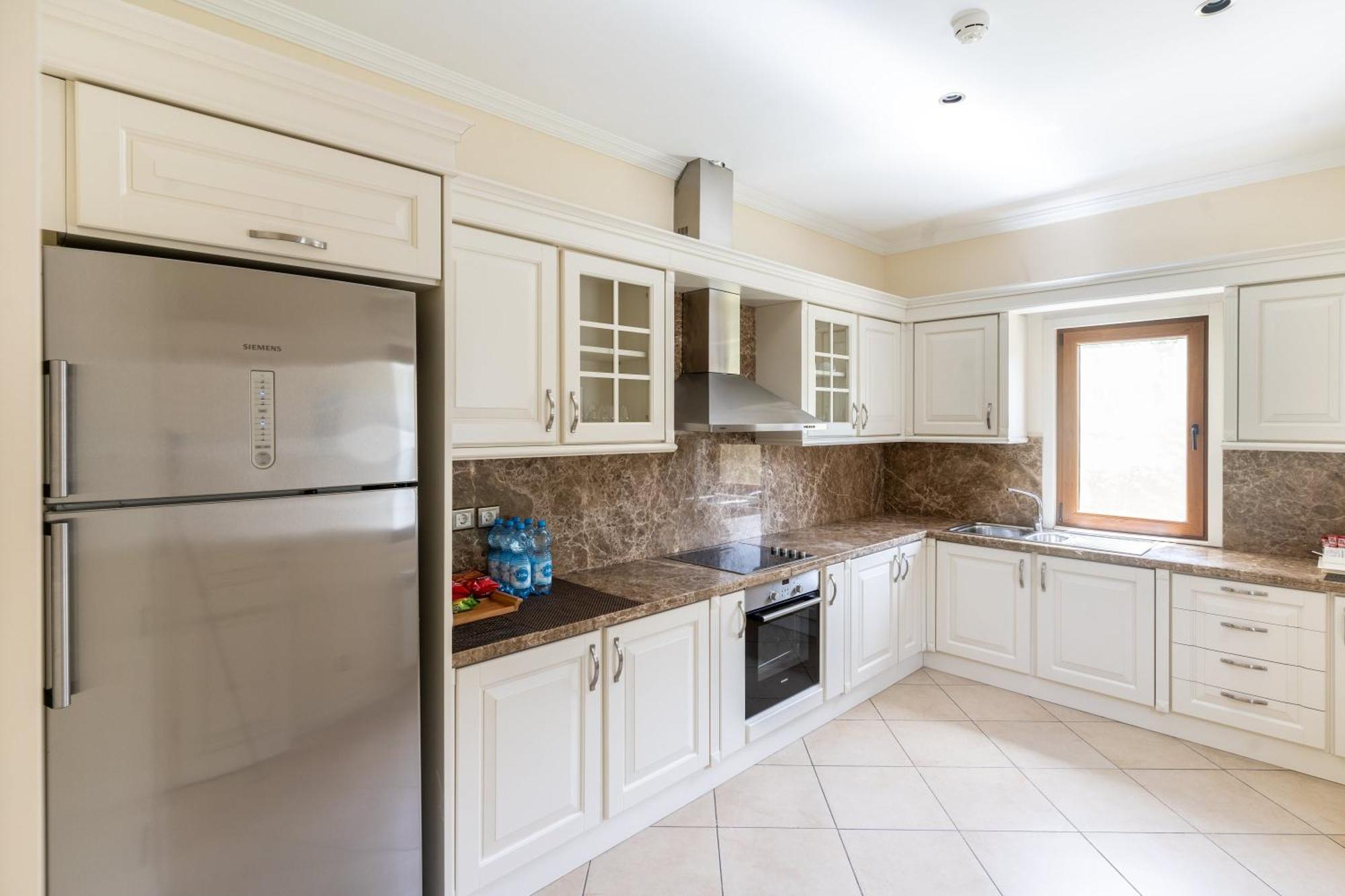 Qafqaz Riverside Hotel Gabala Exterior foto A modern kitchen